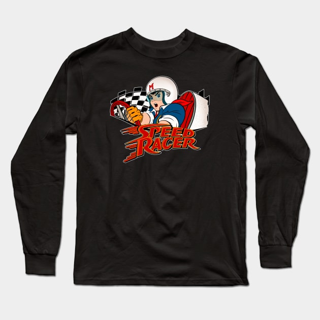 Speed Racer Long Sleeve T-Shirt by GiGiGabutto